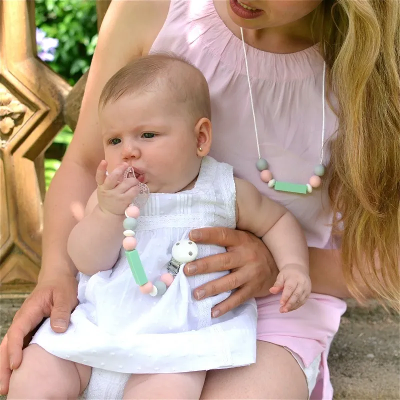 mamiBB Pacifier Clip Capri - MBB-2143 - mamiBB - Soother Chain - Le Nuage de Charlotte