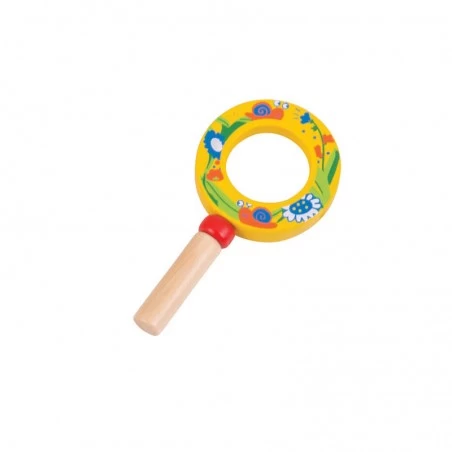 Mini Magnifier - yellow - BIG-BJ235j - Bigjigs - Nature and discoveries - Le Nuage de Charlotte