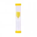 Sablier 3 minutes - jaune - BIG-BJE0016 - Bigjigs - Dés, sacs et autres accessoires - Le Nuage de Charlotte