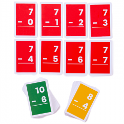 Flashcards - 1-10 subtractions - BIG-33023 - Bigjigs - Learn while having fun - Le Nuage de Charlotte