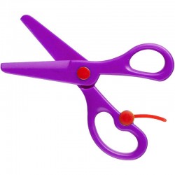 Pre-school scissors - Purple - APL-12821 - APLI - Scissors - Le Nuage de Charlotte