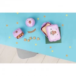 Snack box - purple Moose - AMU-A-000278 - Amuse - Lunch box, fruit and snack - Le Nuage de Charlotte