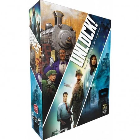 Unlock! - 10 - Game Adventures - SPC-191423 - Space Cowboys - Board Games - Le Nuage de Charlotte