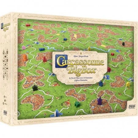 Carcassonne Big Box - ZMA-70419 - Z-Man - Board Games - Le Nuage de Charlotte