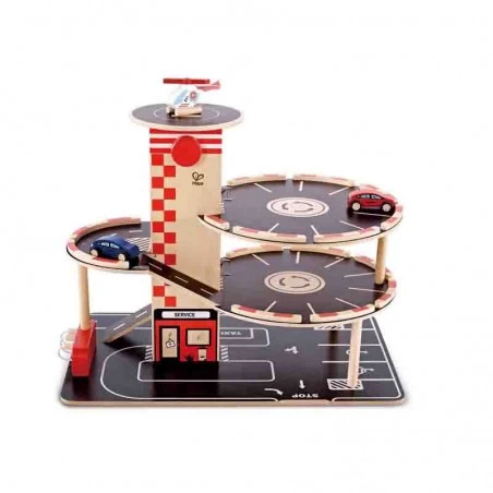 Park and Go Garage - HAP-E3002 - Hape - Garages and accessories - Le Nuage de Charlotte