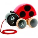 Ladybug Pull Along - HAP-E0362 - Hape - Pull Along Toys - Le Nuage de Charlotte