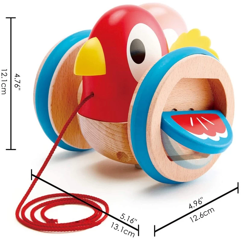 Oisillon à promener - HAP-E0360 - Hape - Jouets à traîner - Le Nuage de Charlotte
