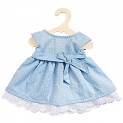 Summer dress (blue) - HEL-1150b - Heless - Doll clothes - Le Nuage de Charlotte