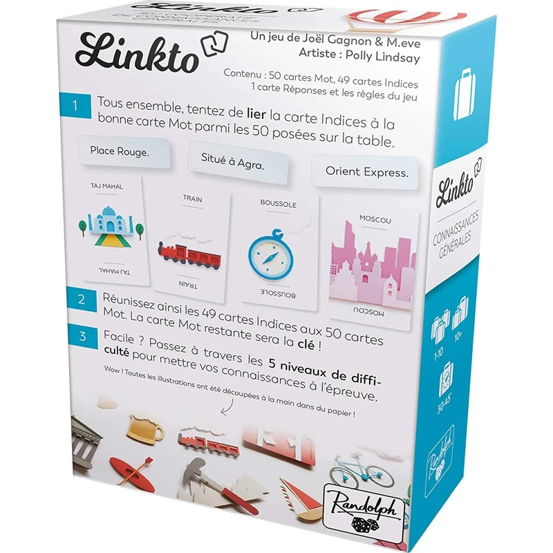Linkto - Voyage - RAN-RANLI02FR - Randolph - Jeux de société - Le Nuage de Charlotte