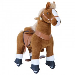 PonyCycle Cheval marron Model U pour 4-9 ans - PON-Ux424 - PonyCycle - Voitures à pédales et chevaux - Le Nuage de Charlotte