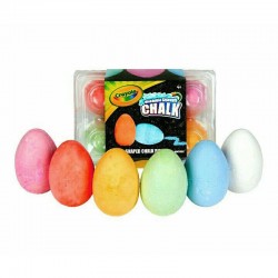 6 Egg-Shaped Chalk Pieces - CRA-51-2051 - Crayola - Chalk - Le Nuage de Charlotte