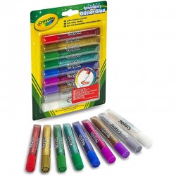 Washable Glitter Glue - CRA-69-3527 - Crayola - Drawings and paintings workshop - Le Nuage de Charlotte
