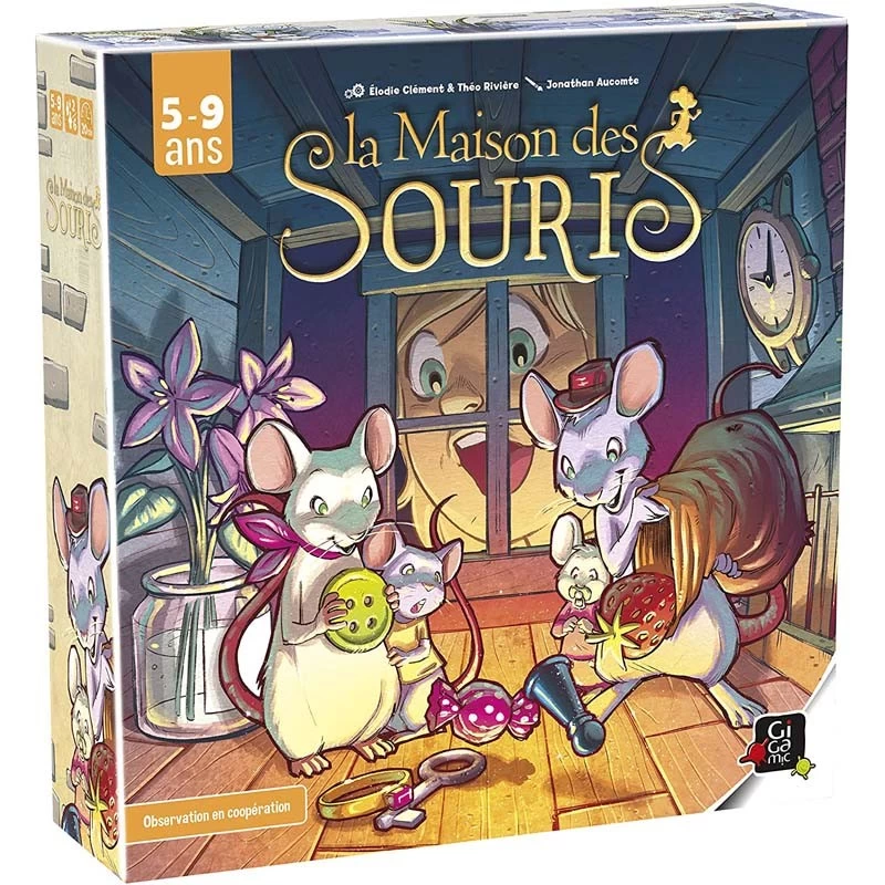 La maison des souris - GIG-GKMA - Gigamic - Board Games - Le Nuage de Charlotte