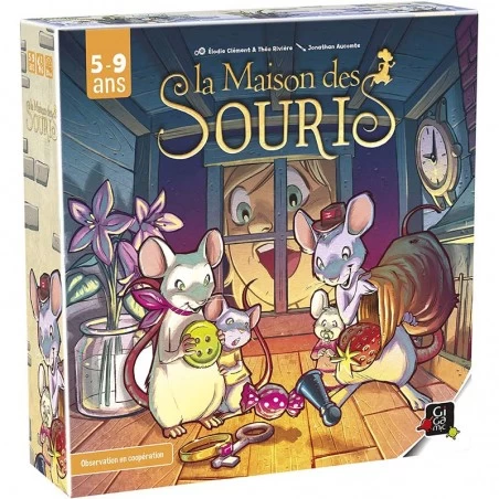 La maison des souris - GIG-GKMA - Gigamic - Board Games - Le Nuage de Charlotte
