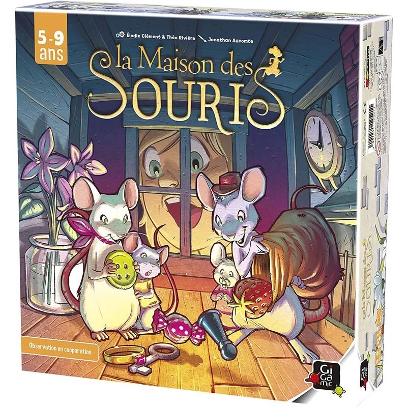 La maison des souris - GIG-GKMA - Gigamic - Board Games - Le Nuage de Charlotte