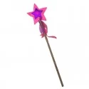 Felt magic wand pink / purple - KMT-ST459 - Kàlid Medieval Toys - Disguises - Le Nuage de Charlotte