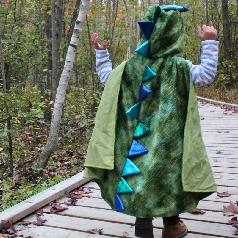 Cape Dragon Vert avec Griffes (4-6 ans) - GPR-54905 - Great Pretenders - Déguisements - Le Nuage de Charlotte