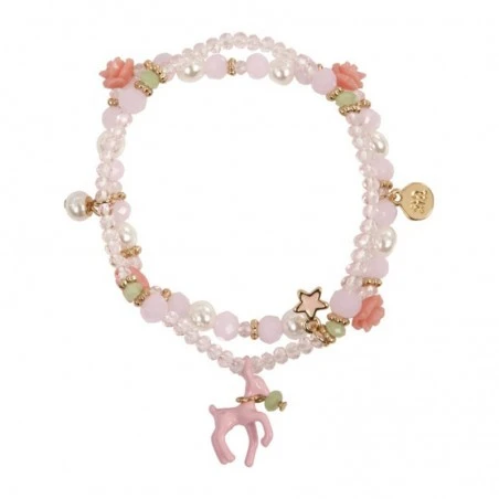 Bracelet Cerfs et Roses - GPR-84305 - Great Pretenders - Bijoux - Le Nuage de Charlotte