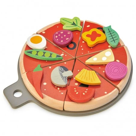 Pizza Party - TLT-8275 - Tender Leaf Toys - Play Food - Le Nuage de Charlotte