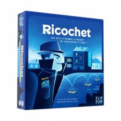 Ricochet 2 - Le profil de l'homme sans visage - FLP-01489 - Flip Flap - Jeux de société - Le Nuage de Charlotte