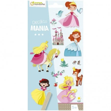 Decalco Mania - Princess - AVM-CC050C - Avenue Mandarine - Decalcomania - Le Nuage de Charlotte