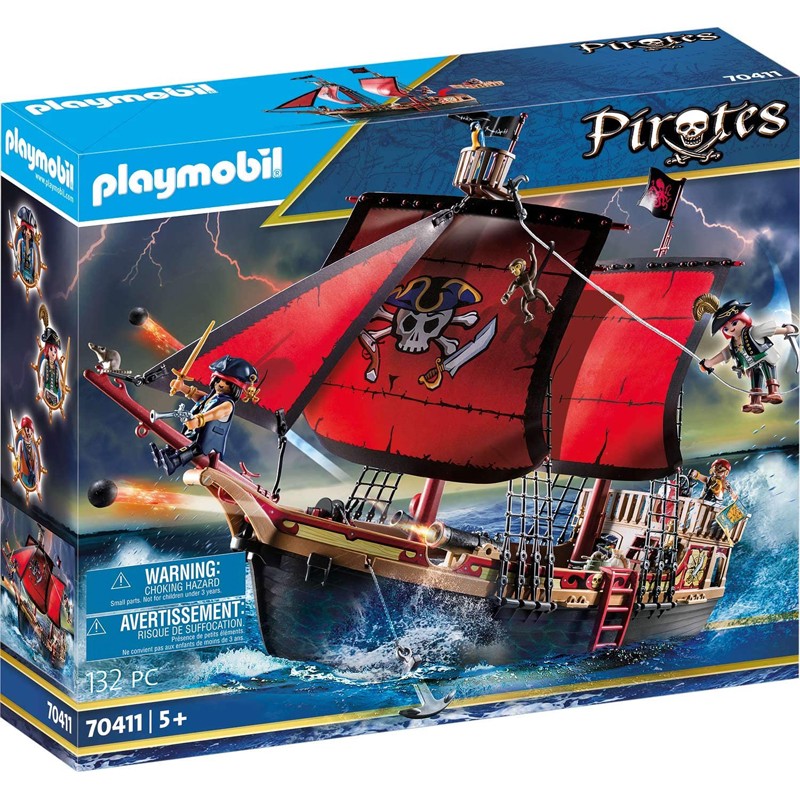 Pirate ship - PLA-70411 - Playmobil - Playmobil - Le Nuage de Charlotte