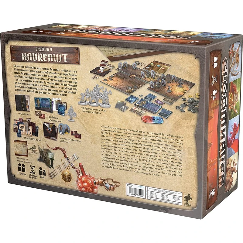 Gloomhaven - Aventures à Havrenuit - CEP-191277 - Cephalofair Games - Board Games - Le Nuage de Charlotte