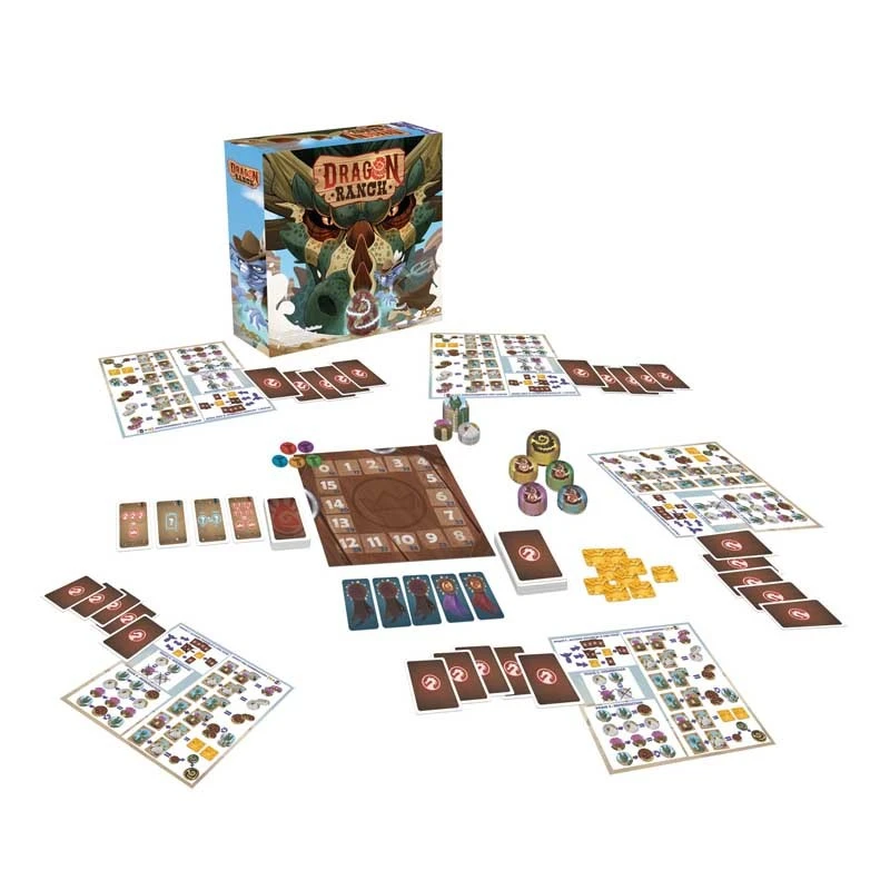 Dragon Ranch - AZA-DRAGONRANCH - Azao Games - Board Games - Le Nuage de Charlotte