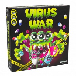 Virus War - UFG-VIRUSWAR - Unfriendly Games - Jeux de société - Le Nuage de Charlotte