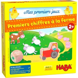 Mes premiers jeux - Premiers chiffres à la ferme - HAB-1305878002 - Haba - Jeux de société - Le Nuage de Charlotte