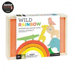 Wild Rainbow - Jeu en bois d'équilibre - PTC-262 - Petit Collage - Jeux de société - Le Nuage de Charlotte