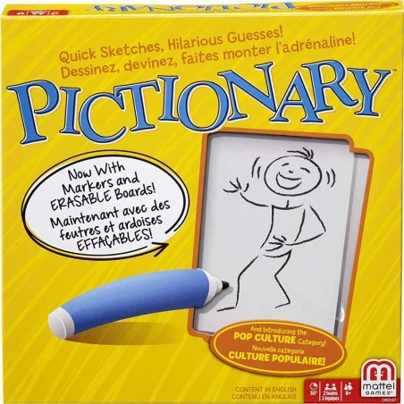 Pictionary - MTL-DKD50 - Mattel - Jeux de société - Le Nuage de Charlotte