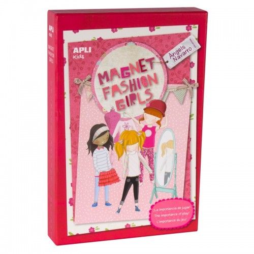 Magnet - Fashion Girls - APL-14838 - APLI - Magnets - Le Nuage de Charlotte
