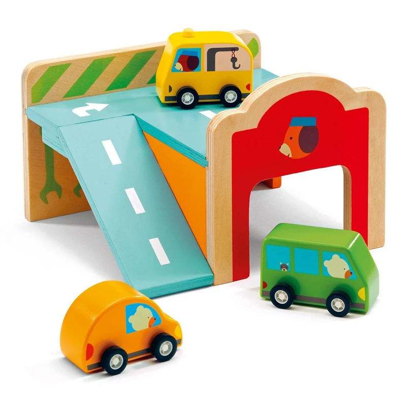 Minigarage - DJE-DJ06387 - DJECO - Garages and accessories - Le Nuage de Charlotte