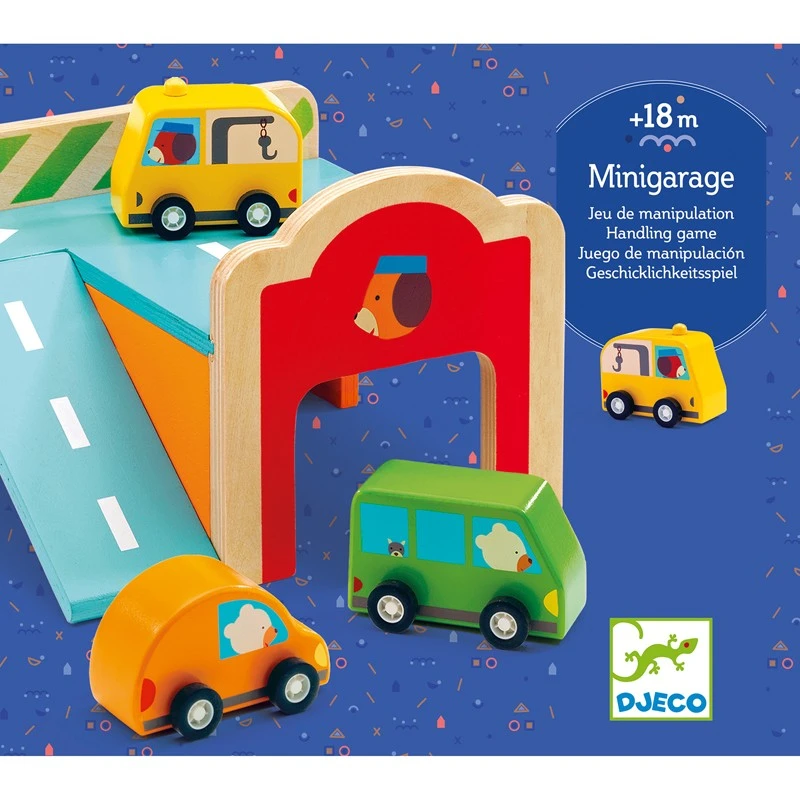 Minigarage - DJE-DJ06387 - DJECO - Garages et accessoires - Le Nuage de Charlotte