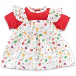 The Vegetable Party dress for doll 36 cm - COR-9000140970 - Corolle - Doll clothes - Le Nuage de Charlotte