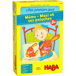Mes premiers jeux - Mémo - Maxi et ses peluches - HAB-306063 - Haba - Jeux de société - Le Nuage de Charlotte