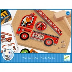 Tap tap véhicules - DJE-DJ06641 - DJECO - Jouets à assembler - Le Nuage de Charlotte
