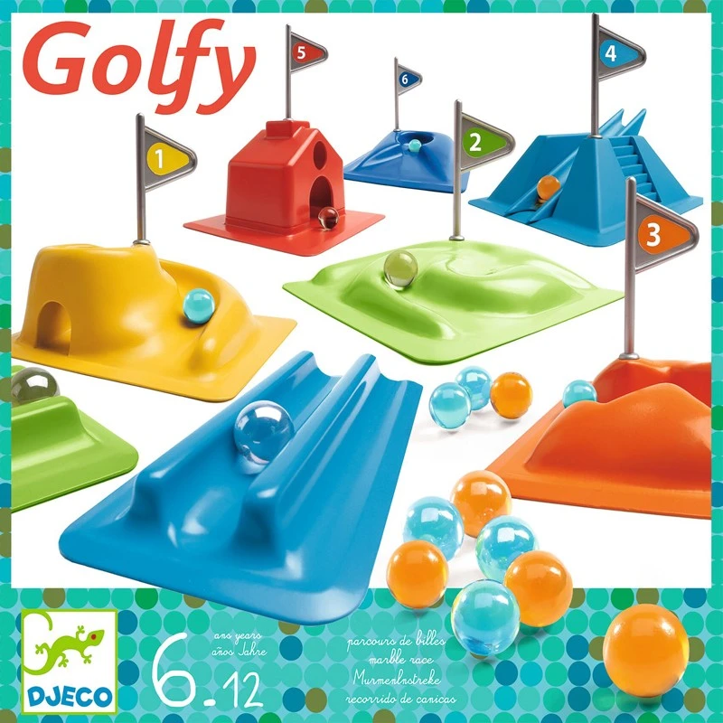 Golfy - DJE-DJ02001 - DJECO - Marble Games - Le Nuage de Charlotte