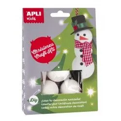 Christmas Craft Kit - Snowman - APL-14347 - APLI - Creative boxes - Le Nuage de Charlotte
