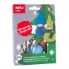 Christmas Craft Kit - Ange et Elfe de Noël - APL-14950 - APLI - Boîtes créative - Le Nuage de Charlotte