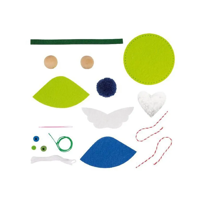 Christmas Craft Kit - Angel and Christmas Elf - APL-14950 - APLI - Creative boxes - Le Nuage de Charlotte