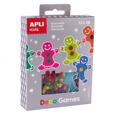 Deco Games - Guirlande - APL-14973 - APLI - Boîtes créative - Le Nuage de Charlotte
