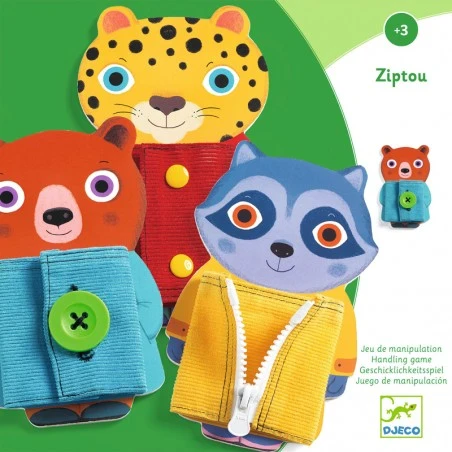 Ziptou - DJE-DJ01663 - DJECO - Learn while having fun - Le Nuage de Charlotte