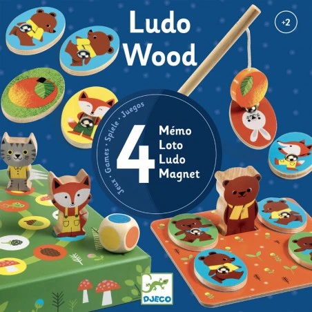 LudoWood - DJE-DJ01628 - Djeco - Board Games - Le Nuage de Charlotte