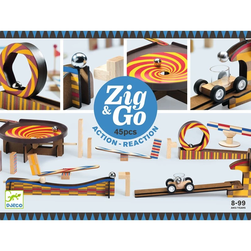 Zig & Go - Wroom - DJE-DJ05643 - DJECO - Marble Run - Le Nuage de Charlotte