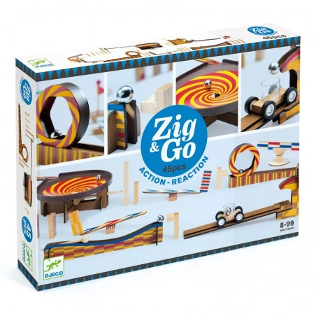 Zig & Go - Wroom - DJE-DJ05643 - DJECO - Marble Run - Le Nuage de Charlotte