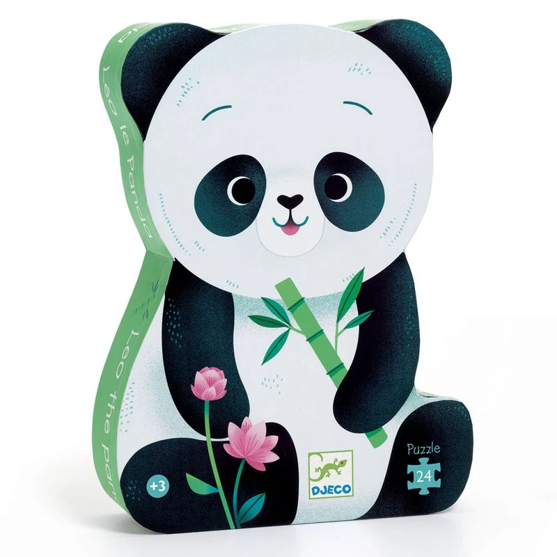 Leo the panda - DJE-DJ07282 - DJECO - Puzzles for little ones - Le Nuage de Charlotte