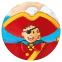 Le pirate et son trésor - DJE-DJ07220 - DJECO - Puzzles pour les petits - Le Nuage de Charlotte