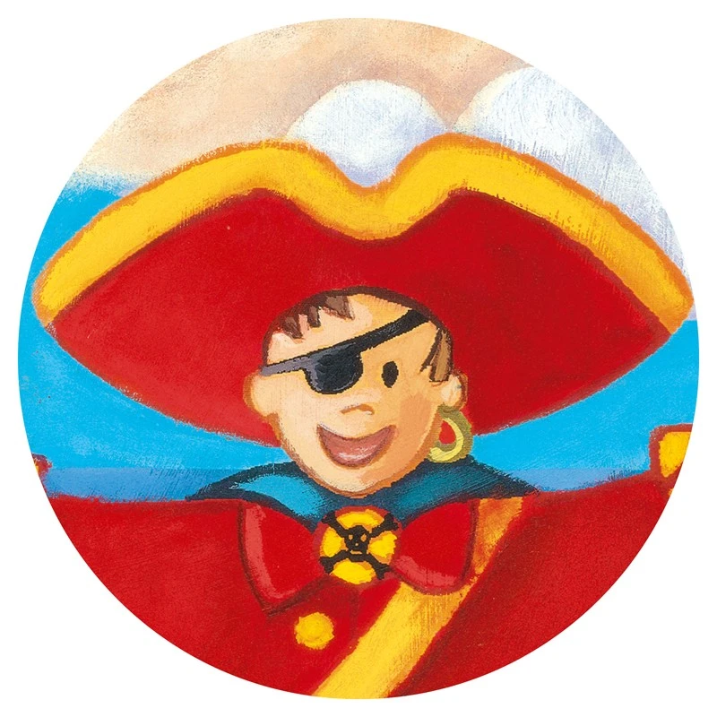 Le pirate et son trésor - DJE-DJ07220 - DJECO - Puzzles pour les petits - Le Nuage de Charlotte